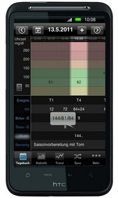 SiDiary - Diabetes logbok for Smartphone